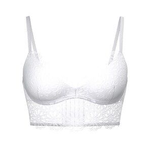 New! Victoria's Secret Daisy Eyelet Wireless Push-Up Bra Size 34DDD 45860